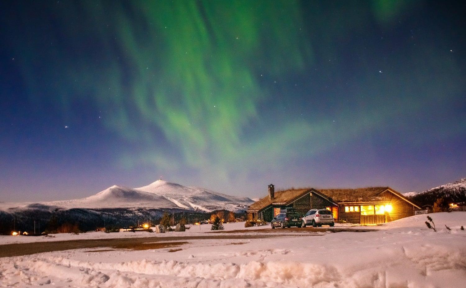 Hovringen Fjellstue Hotel Buitenkant foto